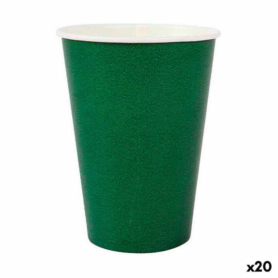 Набор одноразовых стаканов Algon Картон Зеленый 220 мл (20 штук) 20 Предметов