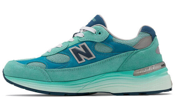 New Balance NB 992 舒适 透气 低帮 跑步鞋 男女同款 湖水绿 美产 / Кроссовки New Balance NB M992TB