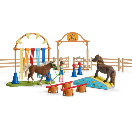Игровой набор Слайх Farm Life Учебный тренинг пони - Мальчик/Девочка - 3 года - Многоцветный - 8 лет - Животные - Ферма