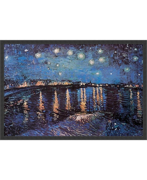 Starlight Over The Rhone By Vincent Van Gogh- Framed Art Print