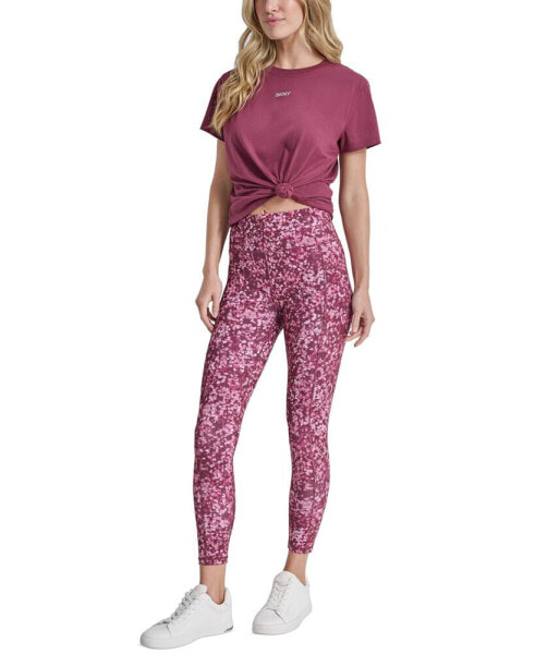 Women's High-Rise Printed 7/8 Leggings