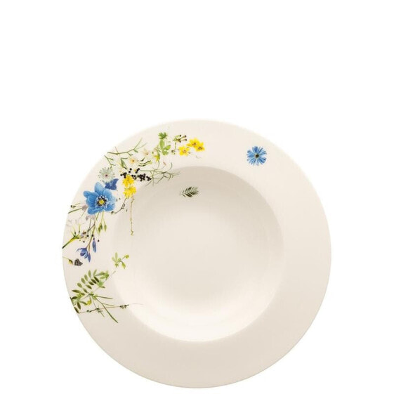 Rosenthal Brilliance Fleurs des Alpes Suppenteller 23 cm Fahne