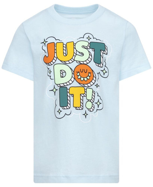 Little Boys Bubble Just Do It Graphic T-Shirt
