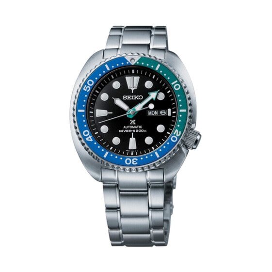 Мужские часы Seiko SRPJ35K1 Чёрный Серебристый