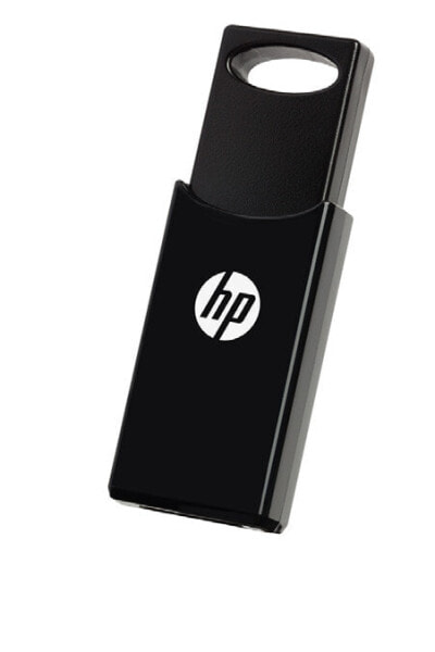HP v212w - 64 GB - USB Type-A - 2.0 - 14 MB/s - Slide - Black