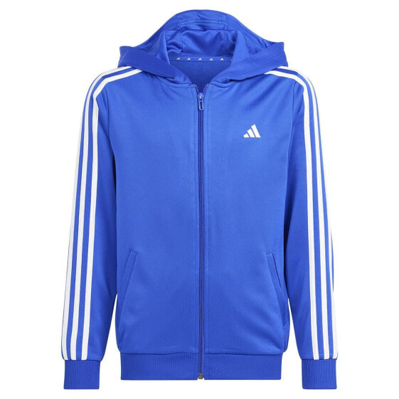 ADIDAS Train Essentials 3 Stripes full zip sweatshirt