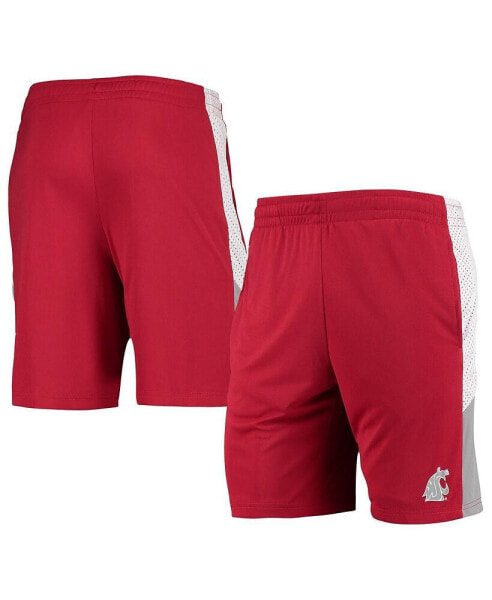 Men's Crimson Washington State Cougars Very Thorough Shorts