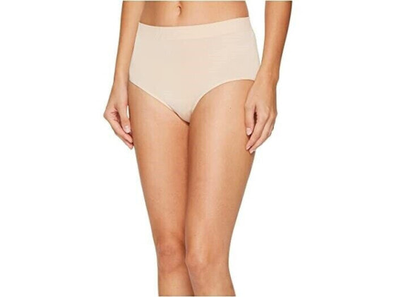 Wacoal Women's 248195 B Smooth High Brief Panties Nude Underwear Size L