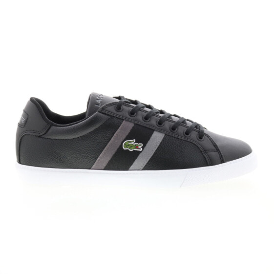 Кроссовки мужские Lacoste Grad Vulc 120 2 P SMA из черной кожи