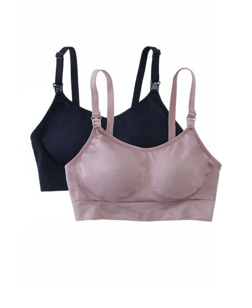 Women's Maternity Drop Cup Nursing Bra Bundle