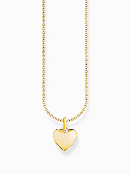 Thomas Sabo KE2234-413-39-L45V Gold-plated necklace w. heart pendant