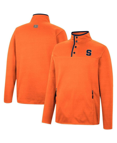 Men's Orange Syracuse Orange Rebound Quarter-Snap Jacket