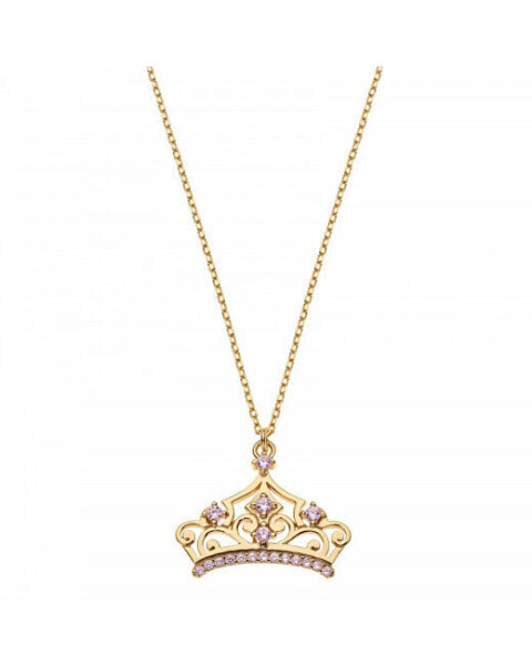 Charming Gold Plated Princess Necklace NS00021YZPL-157.CS (Chain, Pendant)