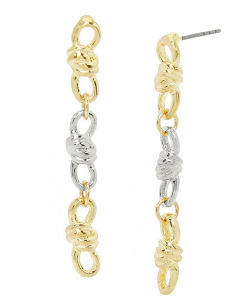 Knot Linear Earrings