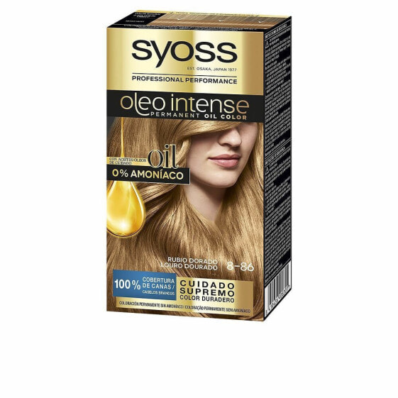 Краска без аммиака Syoss Olio Intense Nº 8,86 Nº 9.0-rubio максимально светлый 5 штук