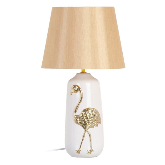 Настольная лампа декоративная BB Home Керамика Позолоченный Белый 32 x 32 x 43 см