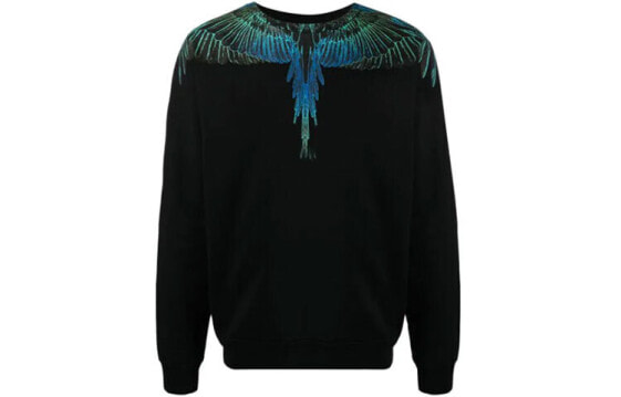  Marcelo Burlon SS21 County of Milan Wings CMBA009R21FLE0011069 Hoodie