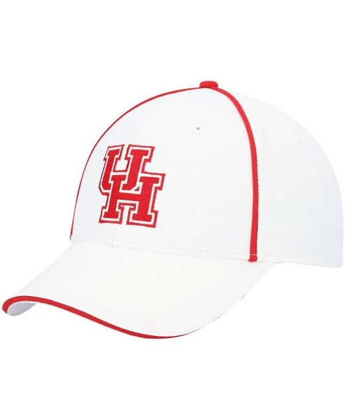 Men's White Houston Cougars Take Your Time Snapback Hat