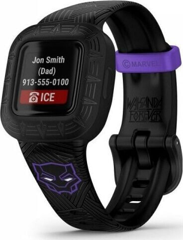 Smartband Garmin Garmin vivofit jr. 3 Black Panther, Special Edition