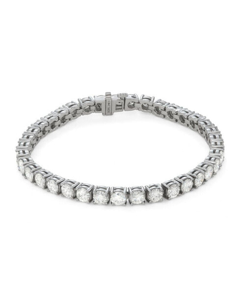Moissanite Tennis Bracelet (12 1/5 ct. t.w. Diamond Equivalent) in Sterling Silver