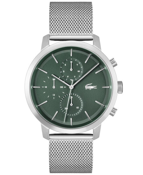 Наручные часы Tommy Hilfiger Men's Multifunction Silver-Tone Stainless Steel Watch 43mm.