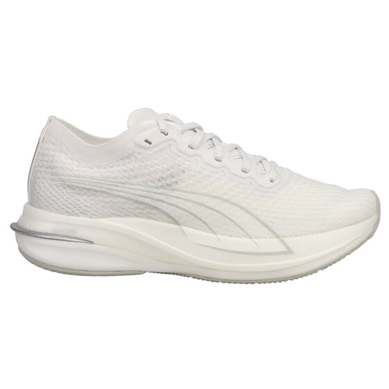 Puma Deviate Nitro Cool Adapt Running Womens White Sneakers Athletic Shoes 1951
