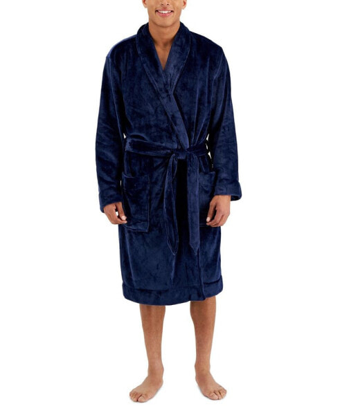 Men's Plush Pajama Robe, Created for Macy's