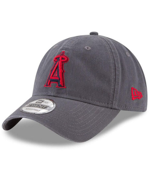 Men's Graphite Los Angeles Angels Fashion Core Classic 9Twenty Adjustable Hat