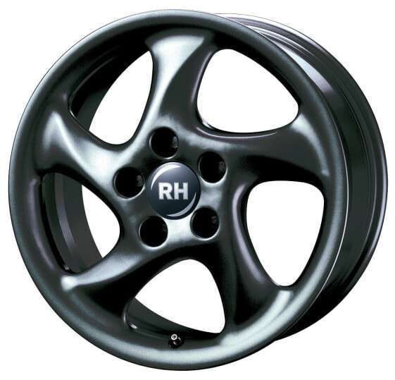 Колесный диск литой RH Alurad AH Turbo racing schwarz lackiert 8.5x18 ET52 - LK5/130 ML71.5