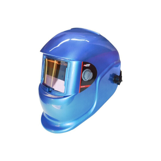 Сварочный шлем AWTOOLS LYG-8 синий DIN 9-13 двойная окраска