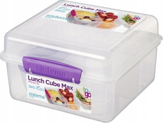 Sistema Sistema - 2L Lunch Cube MAX To Go-Madopbevaring