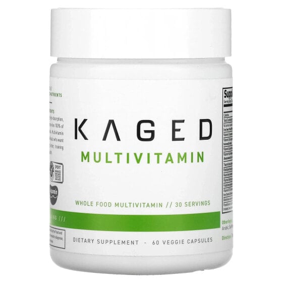 Kaged, MultiVitamin, 60 растительных капсул