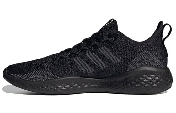 Беговые кроссовки мужские Adidas Fluidflow 2.0 черные
