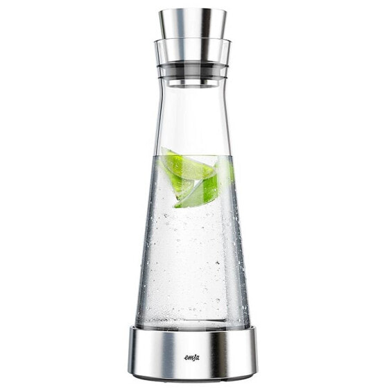 Groupe SEB 370958 - Carafe - 1 L - Stainless steel,Transparent - Glass,Stainless steel - 12 cm - 355 mm