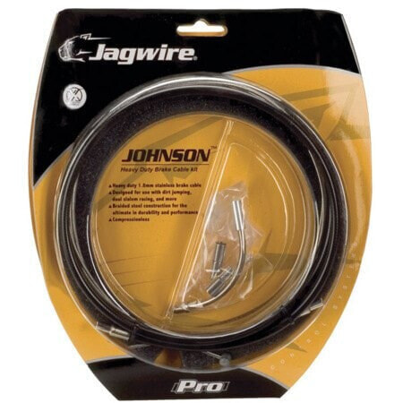 JAGWIRE Cabling Kit Johnson Heavy-Duty Cable Kit-Braided Steel