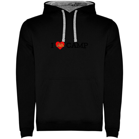 KRUSKIS I Love Camp Bicolor hoodie