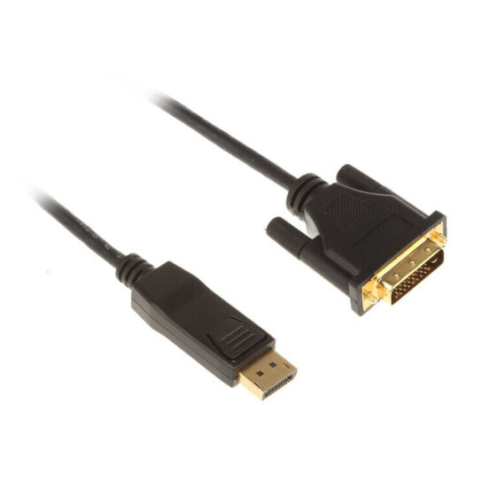 InLine DisplayPort zu DVI Konverter Kabel, schwarz - 3m