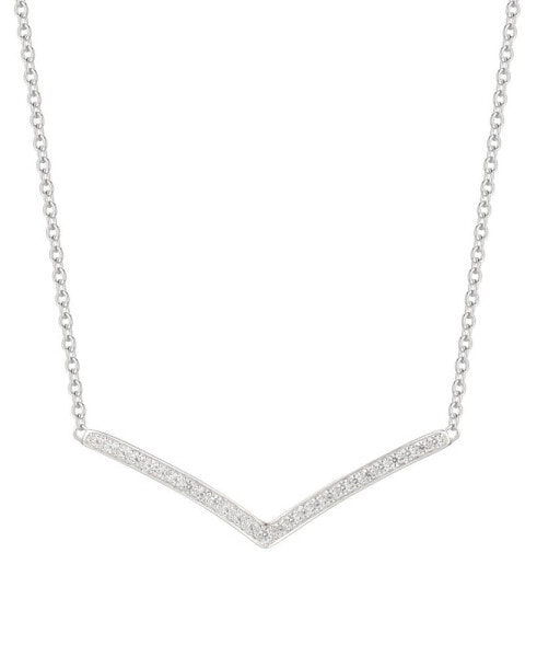 1/3 ct. t.w. Round Shape Diamond Necklace in Sterling Silver