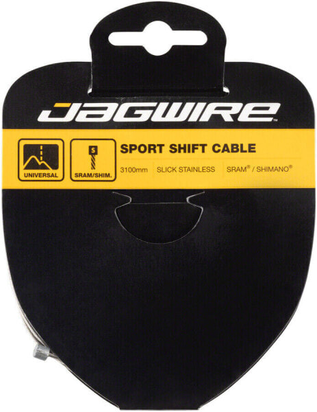 Трос для переключения скоростей велосипеда Jagwire Sport Derailleur Cable Slick Stainless 1.1x3100mm SRAM/Shimano Tandem