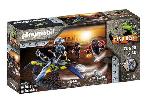 Конструктор Playmobil Птеранодон Атака с воздуха , 70628