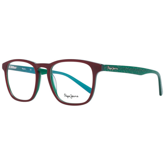 Pepe Jeans Brille PJ3367 C4 53 Herren Burgunder 52-21-145