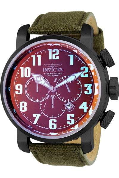 Invicta Aviator Men's Watch - 52mm. Green (24026)