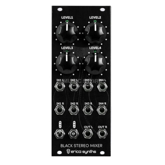 Erica Synths Black Stereo Mixer V3