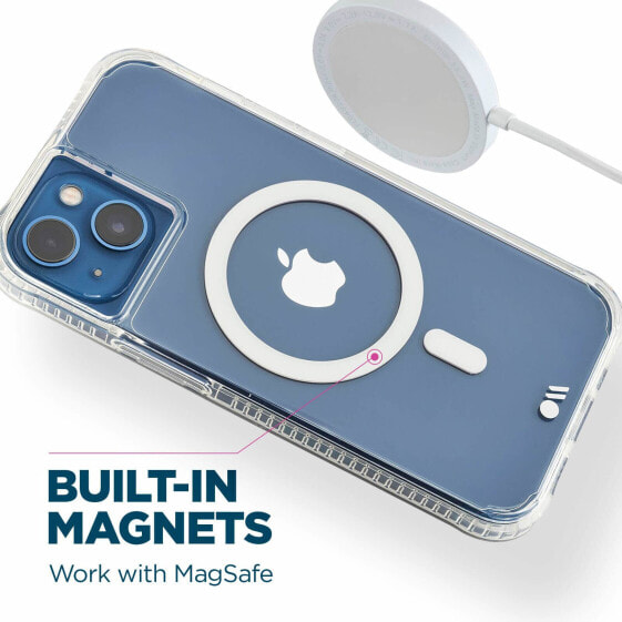 Case-Mate Tough Clear Plus MagSafe Case| Apple iPhone 14/13| transparent|