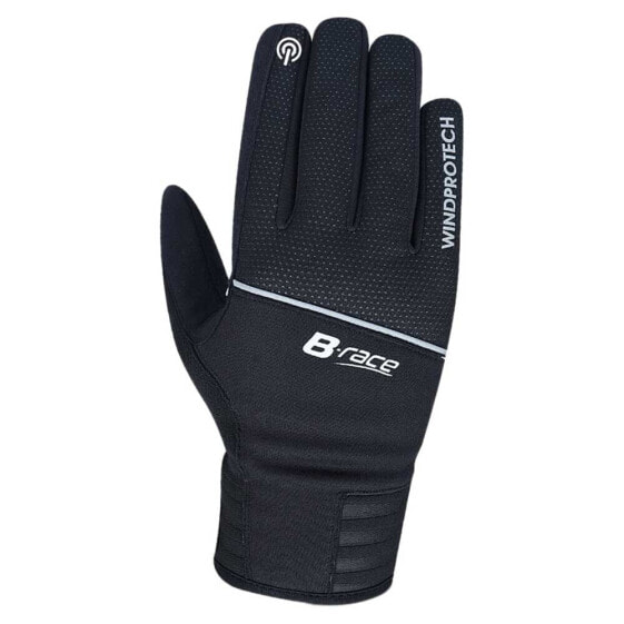 Перчатки спортивные мужские B-RACE WindProtech Long Gloves