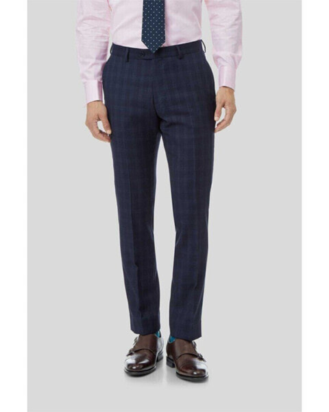 Charles Tyrwhitt Slim Fit Wool Check Trouser Men's