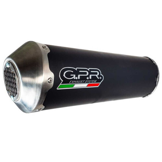 GPR EXHAUST SYSTEMS Evo4 Road Slip On Muffler Atlantic 250 04-07 CAT Homologated