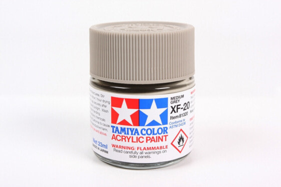 TAMIYA XF-20 - Grey - Acrylic paint - liquid - 23 ml - 1 pc(s)