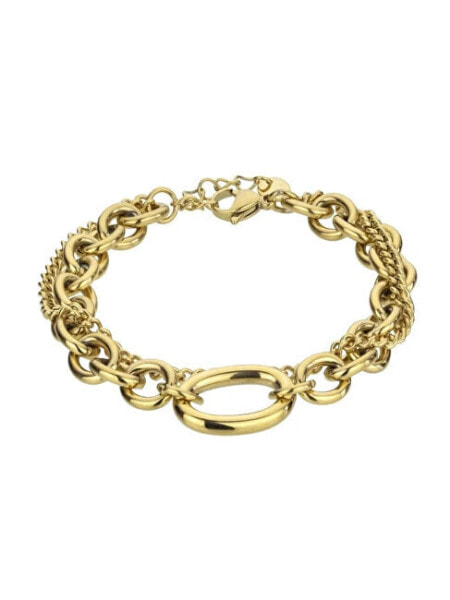 Gold Plated Chain Bracelet Hayden Gold Bracelet MCB23064G