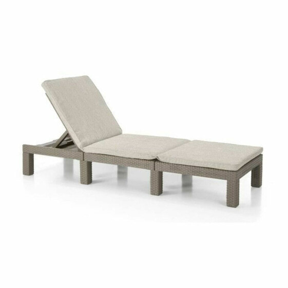 Sun-lounger Allibert by KETER Daytona 195 x 65 x 25,5 cm Beige